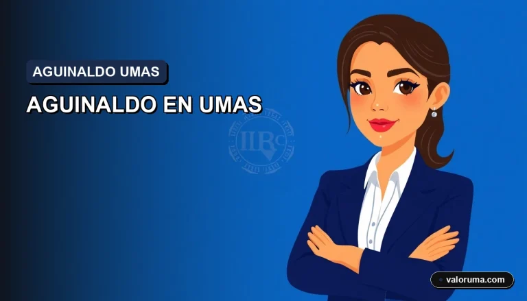 Calcula tu aguinaldo 2026 en UMAS para trabajadores mexicanos