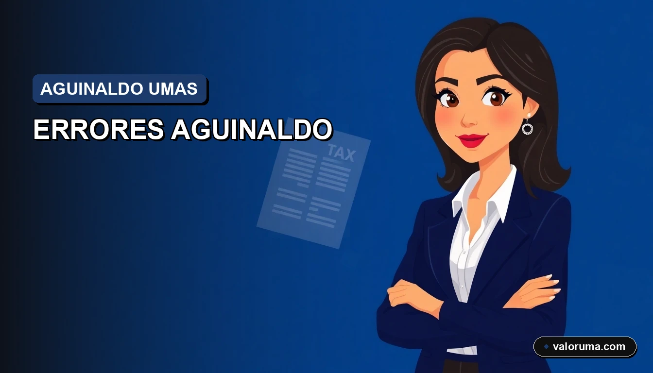 Cálculo de aguinaldo en UMAS – errores comunes que restan dinero a trabajadores en México