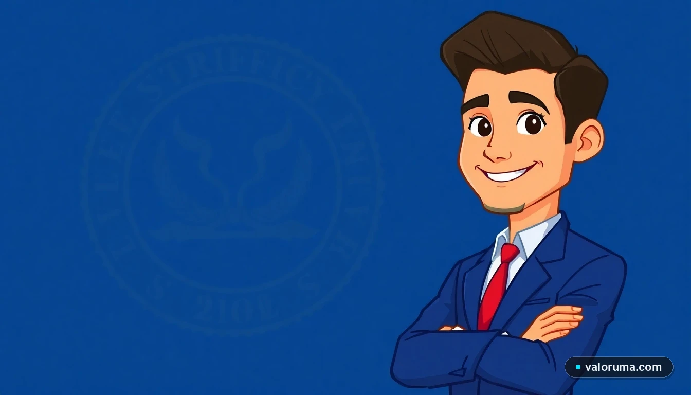 Ilustración de un contador mexicano revisando un documento para reclamar un cobro indebido de multa de tránsito en UMAS.