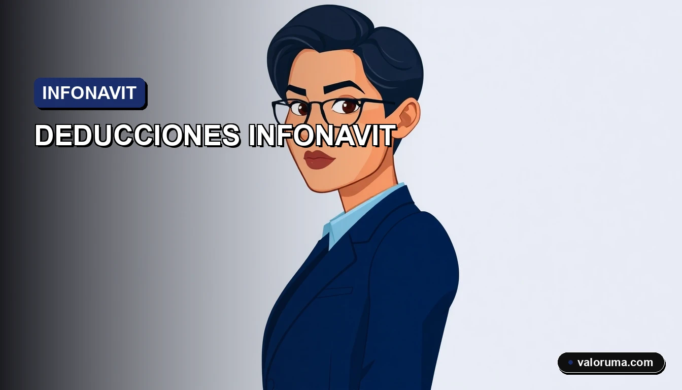 Ilustración corporativa 2D de figura ejecutiva en media figura, con estilo Memphis, paleta azul profundo, para guía fiscal 2026