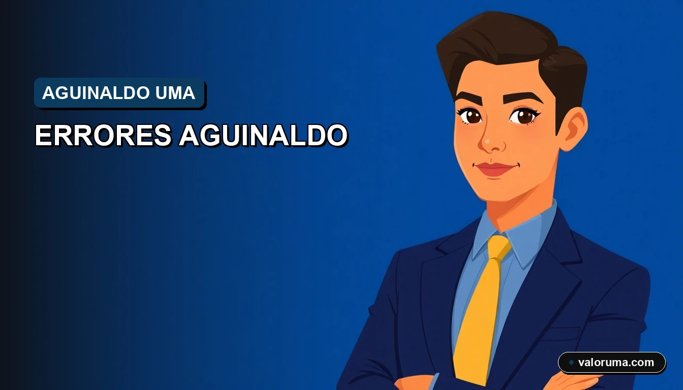 Ilustración plano vectorial de medio cuerpo de contador mexicano profesional en oficina gubernamental revisando documentos de aguinaldo UMA, estilo Corporate Memphis, colores azul marino y corporativos