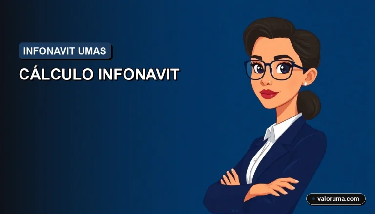 Infografía sobre errores al calcular crédito Infonavit en UMAS 2026 para evitar multas SAT