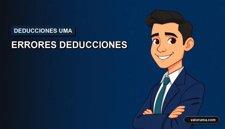 Errores frecuentes en deducciones personales UMA para evitar multas del SAT en 2026