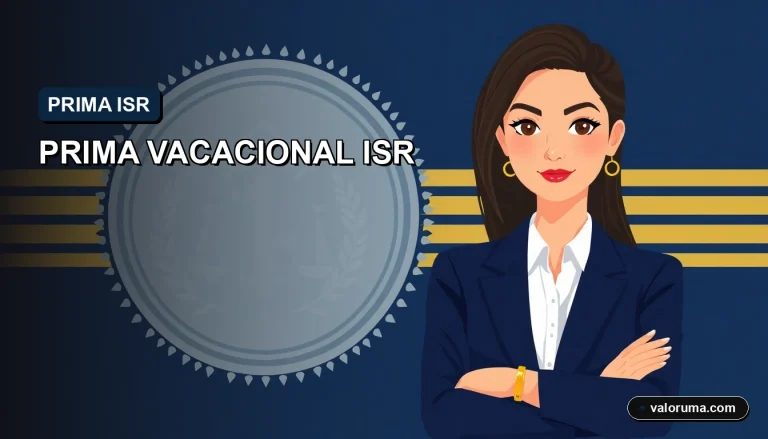 Guía Práctica para Calcular la Prima Vacacional Exenta de ISR Paso a Paso