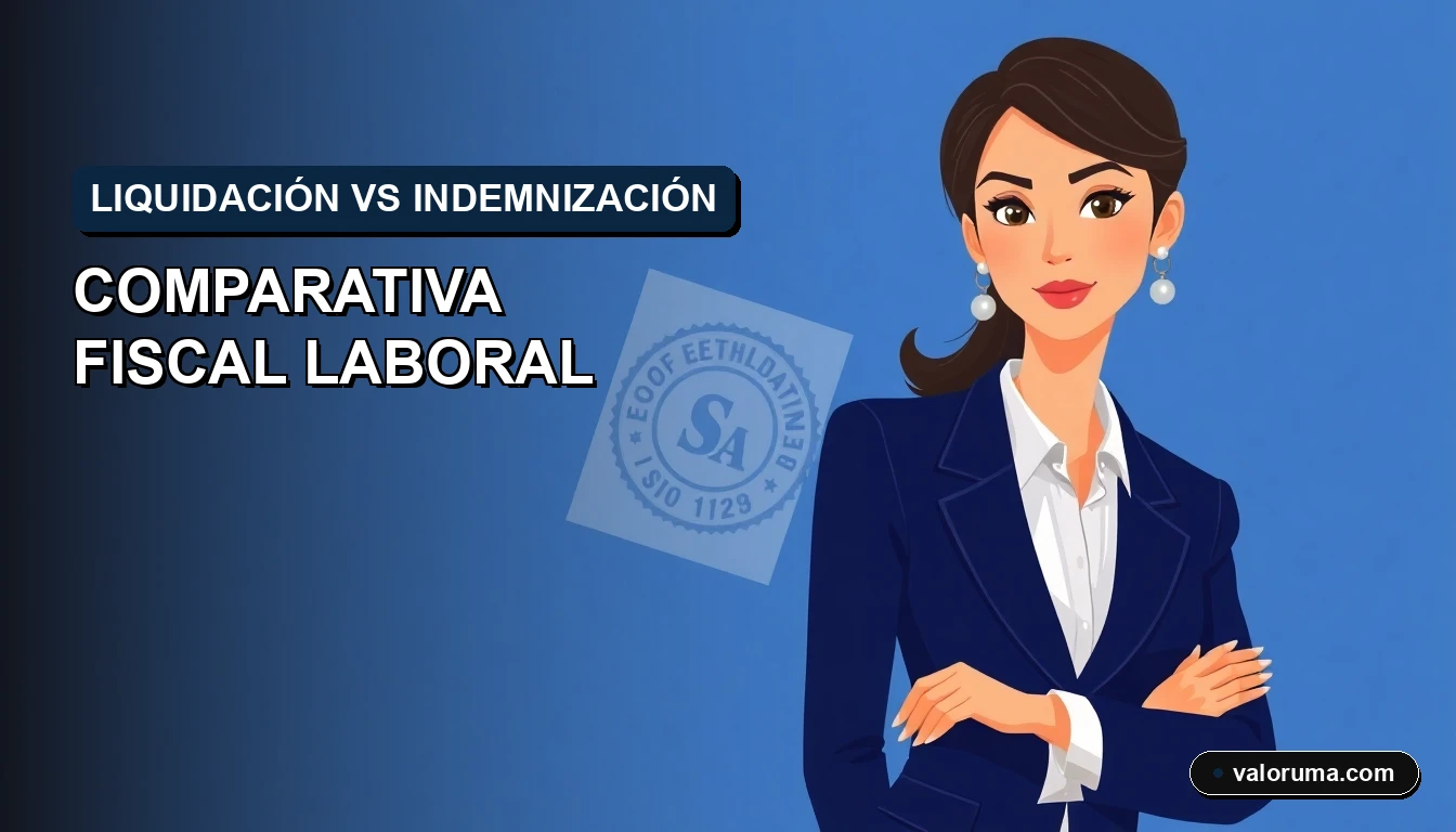 Comparativa de impuestos entre liquidación laboral e indemnización constitucional en México