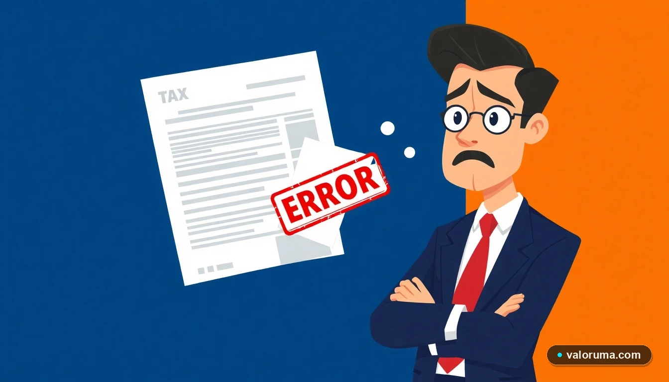 Contador mexicano revisando errores en deducciones personales del SAT para declaración anual.