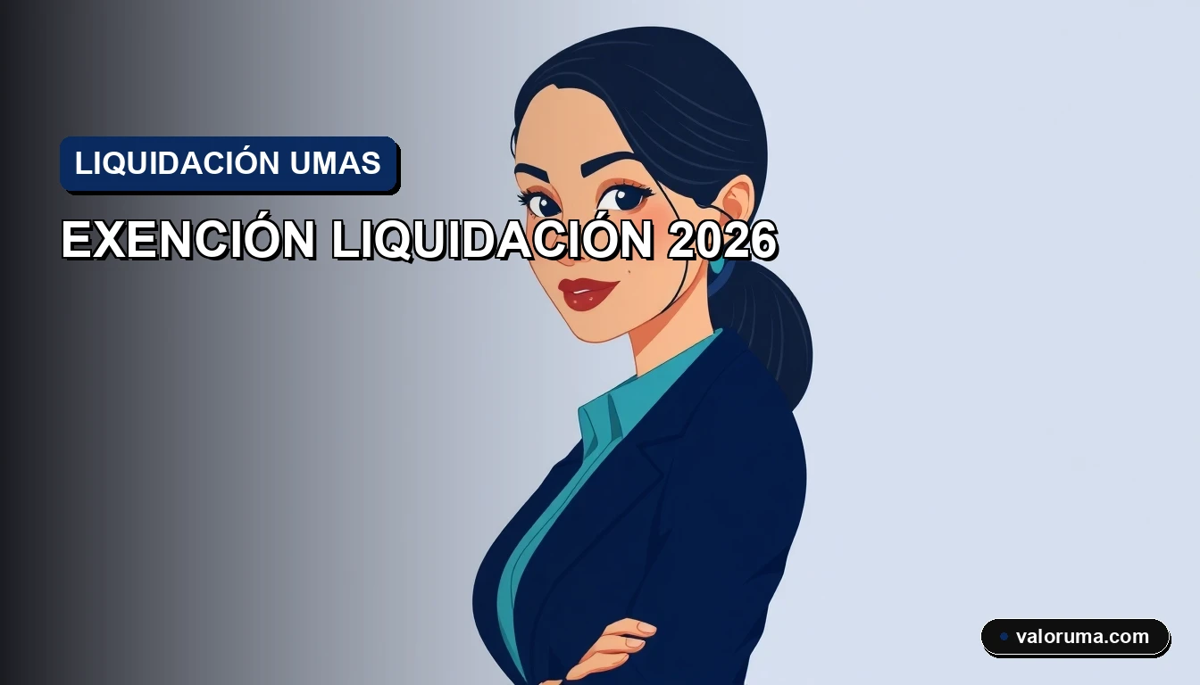 Cálculo de exención en liquidación por UMAS 2026 - plantilla Excel para abogados laborales en México