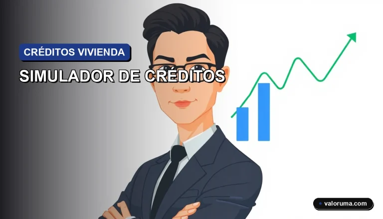 Ilustración vectorial corporativa de un profesional analizando un simulador de créditos Infonavit y Fovissste con gráficos de comparación.